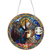 Load image into Gallery viewer, Diamond Painting Clock Acrylic Sticky Mosaic Clock for Home Decor (GH105)
