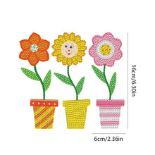 Load image into Gallery viewer, DIY Crystal Diamond Ornament Art Craft Flowers Point Drilling Ornament Kids Gift
