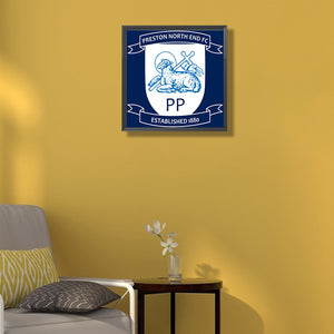 Nfl'S Most Popular Football Club, Preston 40*40CM(Canvas) Full Round Drill Diamond Painting
