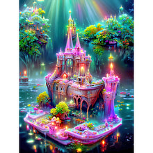 Load image into Gallery viewer, Castle 30*40CM(Canvas) Full Round Drill Diamond Painting

