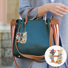 Load image into Gallery viewer, DIY Diamond Art Key Rings Lettter Keychain Supplies Gift for Kids
