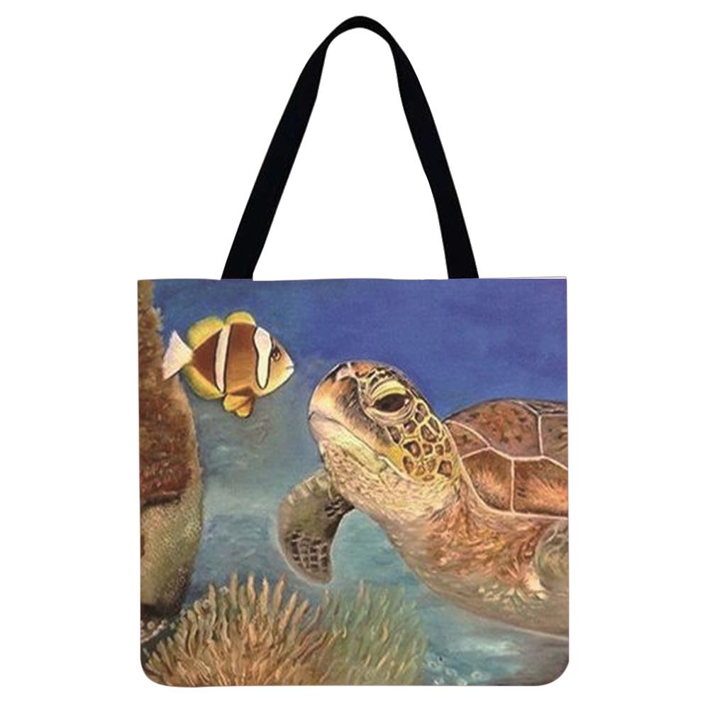 Canvas Bag-Sea Turtle 40*40CM