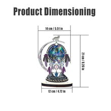 Load image into Gallery viewer, DIY Table Ornament Art Crafts Wooden Desk Diamonds Wolf Kids Gift
