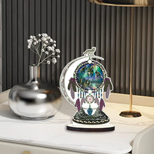 Load image into Gallery viewer, DIY Table Ornament Art Crafts Wooden Desk Diamonds Wolf Kids Gift
