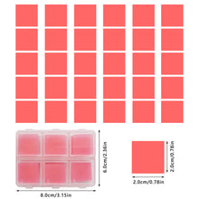 Load image into Gallery viewer, DIY Diamond Painting Wax 2x2cm 30pcs  Clay Wax Tool Set(Red)
