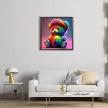 Load image into Gallery viewer, Colorful Bears 40*40CM(Picture) Full Round Drill Diamond Painting
