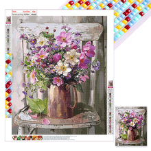 Load image into Gallery viewer, Bouquet On A Chair 40*50CM(Canvas) Full Square Drill Diamond Painting
