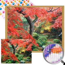 Load image into Gallery viewer, Maple Leaves 45*55CM(Picture) Round Drill Diamond Painting

