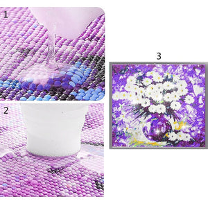 120ml Jigsaw Puzzle  Permanent Hold with Sponge Head for Diamond Art Sealer