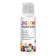 Load image into Gallery viewer, 120ml Jigsaw Puzzle  Permanent Hold with Sponge Head for Diamond Art Sealer
