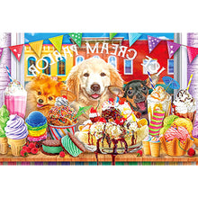 Load image into Gallery viewer, Puppy&#39;S Life 70*50CM(Canvas) Full Square Drill Diamond Painting

