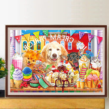 Load image into Gallery viewer, Puppy&#39;S Life 70*50CM(Canvas) Full Square Drill Diamond Painting
