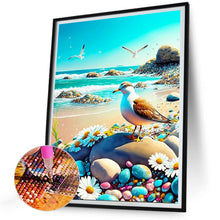 Load image into Gallery viewer, Seagull Walking By The Sea 30*40CM(Canvas) Full Round Drill Diamond Painting
