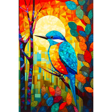 Load image into Gallery viewer, High Saturation Glass Painting Kingfisher 40*60CM(Canvas) Full Round Drill Diamond Painting
