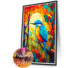 Load image into Gallery viewer, High Saturation Glass Painting Kingfisher 40*60CM(Canvas) Full Round Drill Diamond Painting
