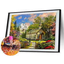 Load image into Gallery viewer, Church Scenery 40*30CM(Canvas) Full Round Drill Diamond Painting
