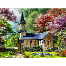 Load image into Gallery viewer, Church Scenery 40*30CM(Canvas) Full Round Drill Diamond Painting
