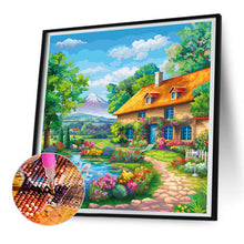 Load image into Gallery viewer, Mountain Scenery 30*30CM(Canvas) Full Round Drill Diamond Painting
