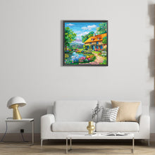 Load image into Gallery viewer, Mountain Scenery 30*30CM(Canvas) Full Round Drill Diamond Painting
