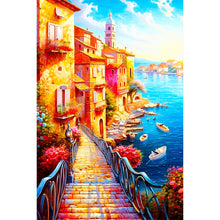 Load image into Gallery viewer, Beautiful Seaside Trail 40*60CM(Canvas) Full Round Drill Diamond Painting
