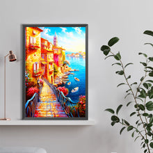 Load image into Gallery viewer, Beautiful Seaside Trail 40*60CM(Canvas) Full Round Drill Diamond Painting
