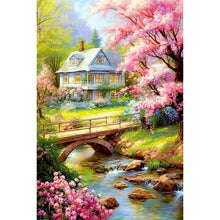 Load image into Gallery viewer, Beautiful Outdoor Suburbs 40*60CM(Canvas) Full Round Drill Diamond Painting
