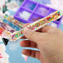 Load image into Gallery viewer, DIY 5D Diamond Stylus Pen Art Dotting Pen Threaded Spotting Pen(Smiley)
