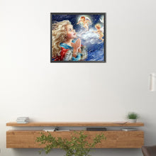 Load image into Gallery viewer, Pray Little Angel 45*40CM(Picture) Full Round Drill Diamond Painting
