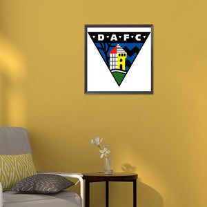 Dunfermline Athletic Football Club 30*30CM(Canvas) Full Round Drill Diamond Painting
