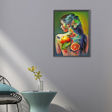 Load image into Gallery viewer, Butterfly Fruit Tattoo Back Girls 40*50CM(Canvas) Full Round Drill Diamond Painting
