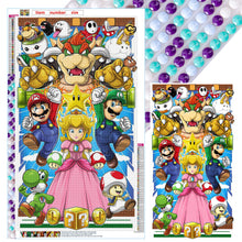 Load image into Gallery viewer, Super Mario 45*75CM(Canvas) Full Round Drill Diamond Painting
