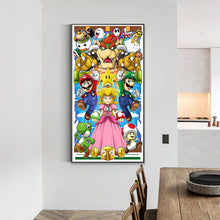 Load image into Gallery viewer, Super Mario 45*75CM(Canvas) Full Round Drill Diamond Painting
