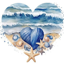 Load image into Gallery viewer, Love Starfish 30*30CM(Canvas) Full Round Drill Diamond Painting
