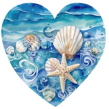 Load image into Gallery viewer, Love Starfish 30*30CM(Canvas) Full Round Drill Diamond Painting
