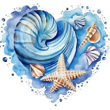 Load image into Gallery viewer, Love Starfish 30*30CM(Canvas) Full Round Drill Diamond Painting
