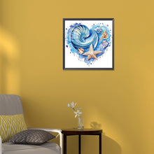 Load image into Gallery viewer, Love Starfish 30*30CM(Canvas) Full Round Drill Diamond Painting
