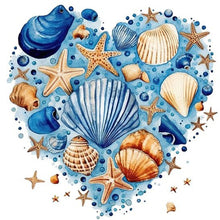 Load image into Gallery viewer, Love Starfish 30*30CM(Canvas) Full Round Drill Diamond Painting
