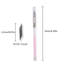 Load image into Gallery viewer, Diamond Painting Handbook Precision Knife Diamond Painting Tools (Princess Pink)
