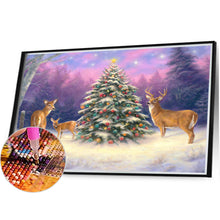 Load image into Gallery viewer, Christmas Tree 40*30CM(Picture) Full Square Drill Diamond Painting
