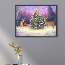 Load image into Gallery viewer, Christmas Tree 40*30CM(Picture) Full Square Drill Diamond Painting
