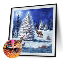 Load image into Gallery viewer, Christmas Tree 40*40CM(Picture) Full Square Drill Diamond Painting
