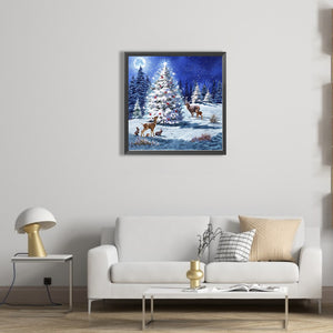 Christmas Tree 40*40CM(Picture) Full Square Drill Diamond Painting