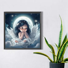 Load image into Gallery viewer, Little Angel 40*40CM(Picture) Full Round Drill Diamond Painting
