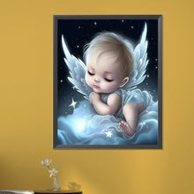 Load image into Gallery viewer, Angel Baby 40*50CM(Picture) Full Round Drill Diamond Painting
