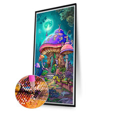 Load image into Gallery viewer, Mushroom House 40*70CM(Picture) Full Round Drill Diamond Painting
