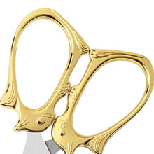 Load image into Gallery viewer, 4.44 Inch Dressmaker Shears Scissors 5 Colors Embroidery Scissors (Gold)
