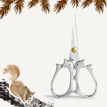 Load image into Gallery viewer, 4.44 Inch Dressmaker Shears Scissors 5 Colors Embroidery Scissors (Silver)

