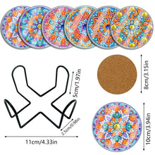 Load image into Gallery viewer, 6pcs Coaster Set Holiday Christmas DIY for Adults and Beginners (BDZ01)
