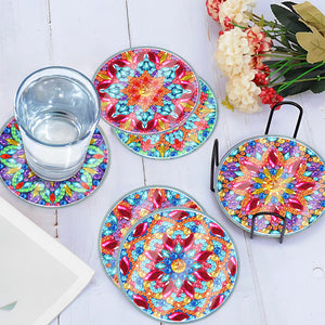 6pcs Coaster Set Holiday Christmas DIY for Adults and Beginners (BDZ02)