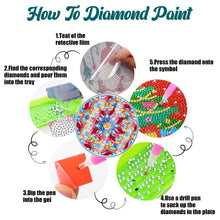 Load image into Gallery viewer, 6pcs Coaster Set Holiday Christmas DIY for Adults and Beginners (BDZ02)
